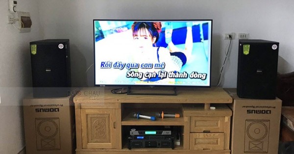 Dàn karaoke Domus cực hay của gia đình anh Doanh ở Bắc Giang (Domus DP6120, SAE Lexpro PXM7, DSP-9000, BCE UGX12)