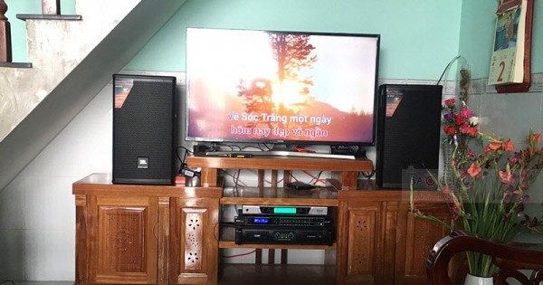 Dàn karaoke gia đình anh Hợi ở Trảng Dài, Biên Hòa (JBL MTS10, SAE CT12000X, DSP-9000, BCE UGX12)
