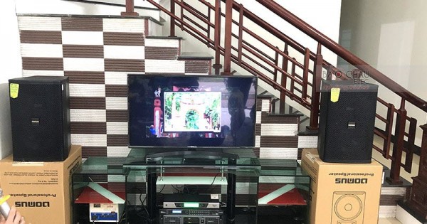 Dàn karaoke gia đình anh Linh ở Phú Thọ (Domus 6120, SAE Lexpro PXM7, DSP-9000, BCE UGX12)