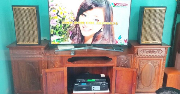 Dàn karaoke gia đình anh Thanh ở Gia Lâm, Hà Nội (Martin KTWO10, Famous 3206, DSP-9000, U900 PlusX)