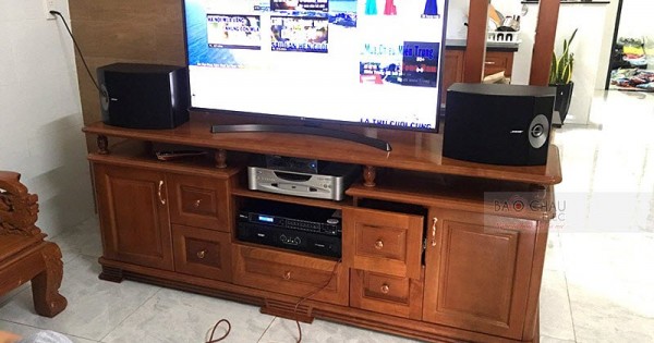 Dàn karaoke gia đình anh Tuấn Anh ở Long Bình, Đồng Nai (301 seri 5, SAE CT3000, DSP-9000)