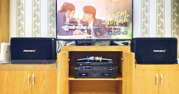 Dàn paramax gia đình chị Lan ở Tân Bình ( K850, SAE CT3000, Bksound DSP-9000, BCE U900 PlusX)