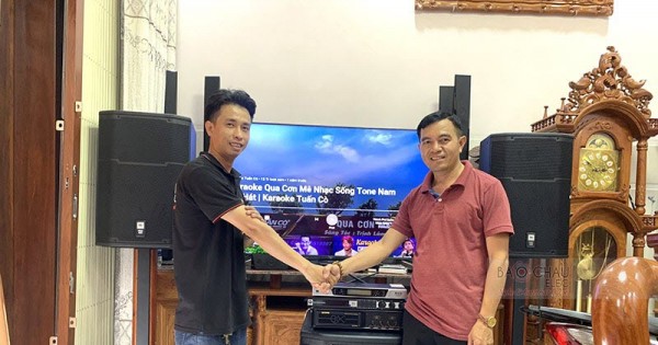 Dàn karaoke cao cấp của gia đình anh Đẳng ở Ninh Kiều (PRX 415M, PRX418S, BIK VM840A, JBL KX180, BCE UGX12)