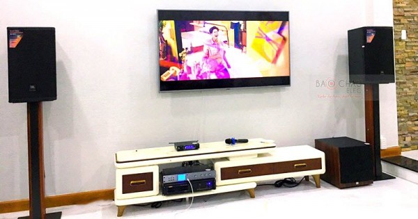 Dàn karaoke gia đình anh Hiếu ở Tân Phú (JBL MTS12, JBL A120P, BIK VM620A, AAP K9800, JBL VM300)