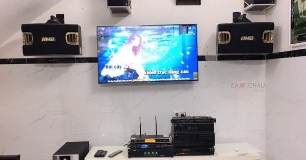 Dàn karaoke gia đình anh Tám ở Quận 4 (BMB 900SE, SAE TX650Q, BCE 9200+, BCE UGX12 Gold)