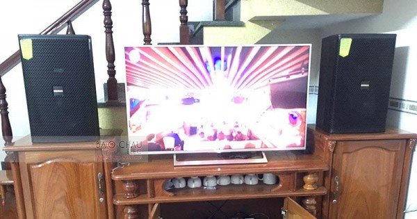 Dàn karaoke gia đình anh Tốn ở Biên Hòa, Đồng Nai (Domus 6120, SAE CT12000X, BCE DP9200+, UGX12 Gold)