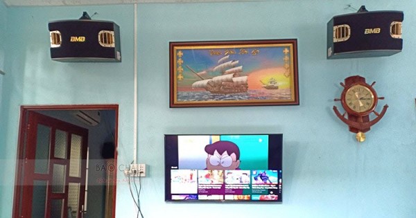 Dàn karaoke gia đình anh Trình ở Tây Ninh (BMB 900SE, Klipsch R120SW, BIK VM840A, BCE DP9200+, VIP 6000)