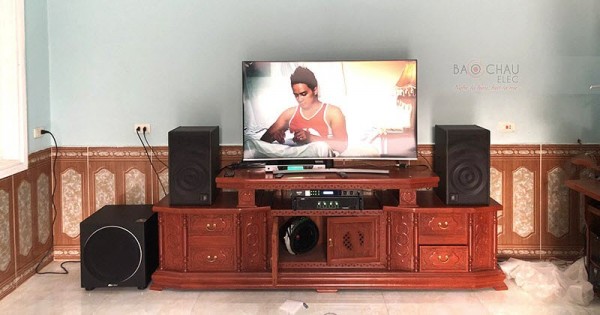 Lắp dàn karaoke gia đình anh Trường ở Quế Võ, Bắc Ninh (BIK BJ-S886, JBL MK10, Paramax 1000, SAE TX650Q, Alto AK600, BCE UGX12)