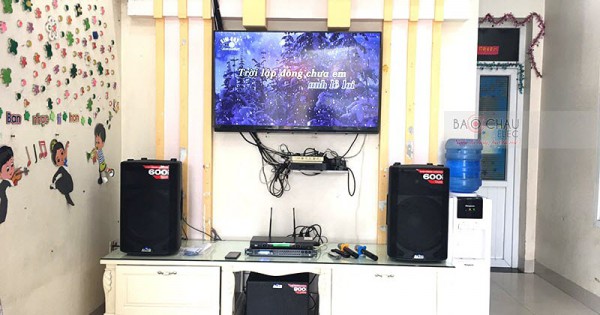 Dàn karaoke gia đình anh Cường ở Nam Sách, Hải Dương (Alto TX215, Alto TX212, DSP-9000, U900 PlusX)