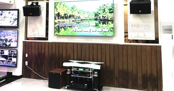 Dàn karaoke gia đình anh Hòa ở Quận 7 (JBL CV1252T, Jamo J12, BIK VM 620A, BPR-8500, BCE UGX12)