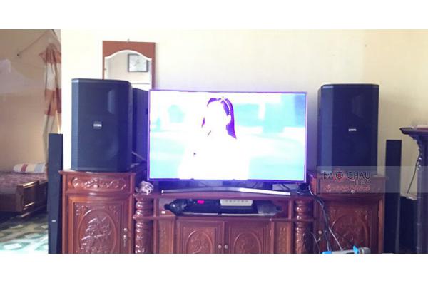 Dàn karaoke gia đình anh Hoàn ở Thái Bình (BIK BSP 412, BIK VM620A, FX-9MK, BCE UGX12)