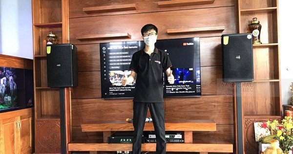 Dàn karaoke gia đình anh Hoàng ở Long Thành, Đồng Nai (Domus 6120, SAE TX650Q, DP9200+, BCE UGX12)
