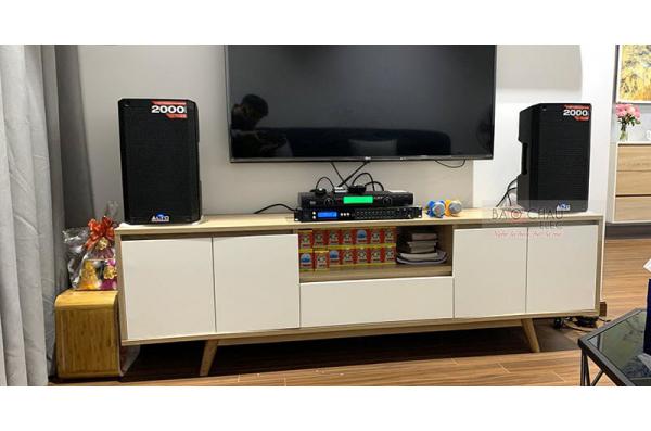 Dàn karaoke gia đình anh Lâm ở Vinhome Gardenia (Alto TS308, FX-9MK, BCE U900 PlusX)