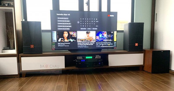 Dàn karaoke gia đình anh Mạnh ở Tây Hồ (JBL CV1070, Jamo J12, BIK VM620A, DSP-9000, BCE UGX12)