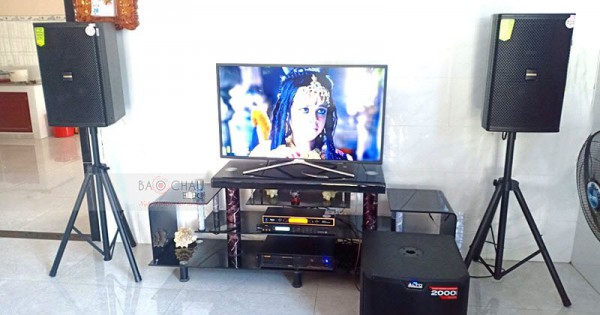Dàn karaoke gia đình anh Quy ở Tây Ninh (Domus DP6120, Alto TS312, BIK VM620A, X5 Plus, UGX12 Gold)