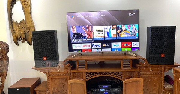 Dàn karaoke gia đình anh Thiên ở Thanh Khê Đà Nẵng (JBL CV1270, Jamo J12, Crown Xli2500, BCE 9200+, JBL VM300, LS3000)
