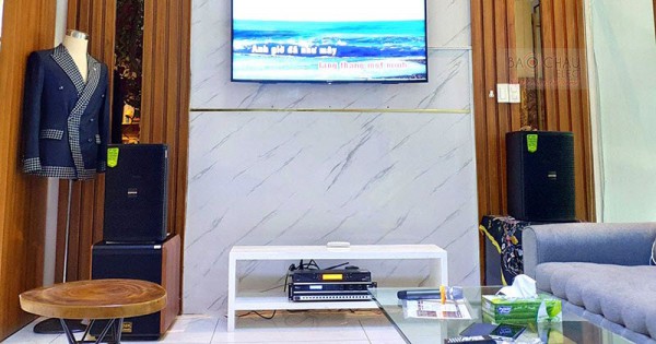 Dàn karaoke gia đình chị Phương ở quận 3, HCM (Domus DP6100, Bksound DP3500, BW 12Q, UGX12 Plus)