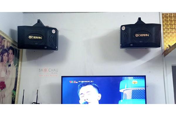 Dàn karaoke gia đình anh Hiệp ở Bình Chánh (BIK BQ-S63, SAE CT3000, DSP-9000, U900Plus New)