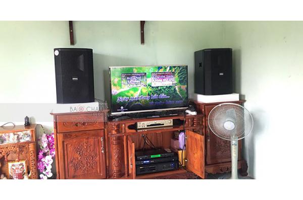 Dàn karaoke gia đình anh Mạnh ở Biên Hòa (BIK BSP412, BIK VM620A, FX-9MK)