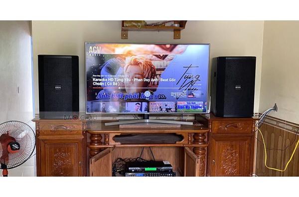 Dàn karaoke gia đình anh Phường ở Thủy Nguyên, Hải Phòng (BIK 412, BIK VM620A, BPR-8500, U900 PlusX)