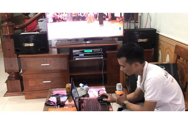 Dàn karaoke gia đình anh Quang ở Hải Châu, Đà Nẵng (BMB 300SE, Bksound DP3500, U900Plus New)