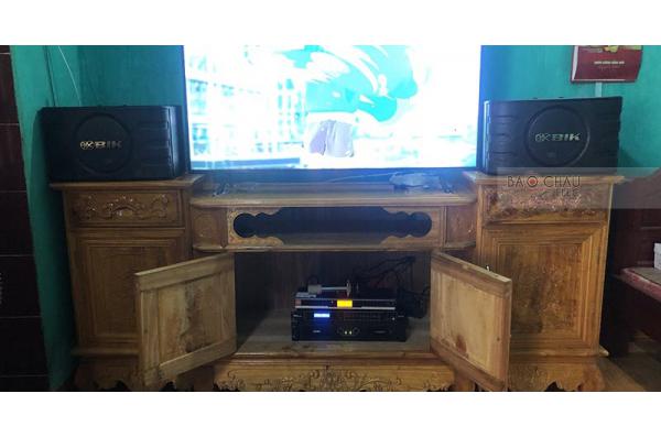 Dàn karaoke gia đình anh Thanh ở Hạ Hòa, Phú Thọ (BIK 668, SAE CT3000, DSP-9000, BBS B900)