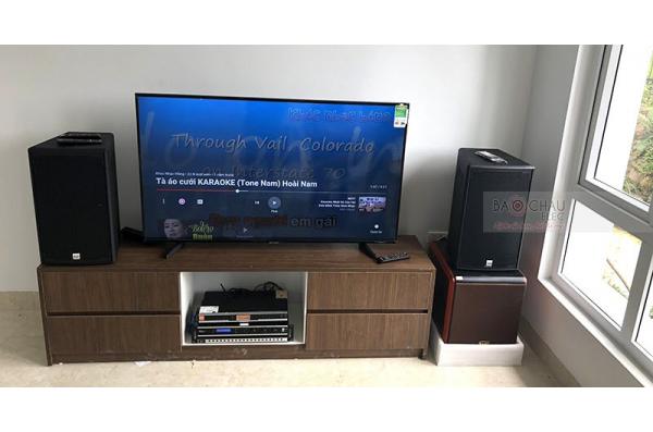 Dàn karaoke gia đình anh Thành ở khu đô thị Xanh Villas (Alto AT1000, BW 604 No8, BKsound DP3500, BBS B900)