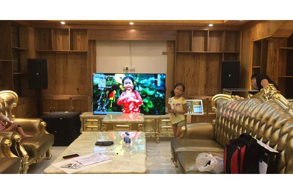 Dàn karaoke gia đình cao cấp của anh Thanh ở Vinhome (KP6012, KP6018S, Xli2500, AAP K9800, 22 inch, Plus 6TB, JBL VM300)
