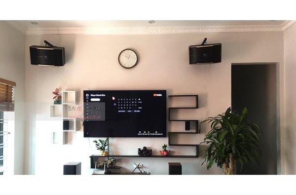 Dàn karaoke gia đình chị Yến ở Ân Thi, Hưng Yên (Pasion 10, JBL A120P, BIK VM620A, DK 6000 Pro, UGX12 Gold)