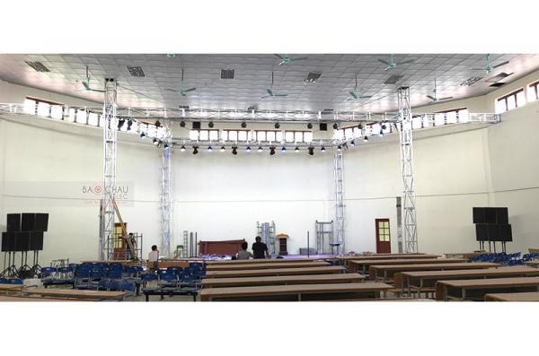 Lắp bộ dàn hội trường cho nhà hát chèo tỉnh Thái Bình (BLS15+, BLS 12M, Lexpro PXM7, PQM13, SAE PQM13 Signature, KX180, VIP6000)