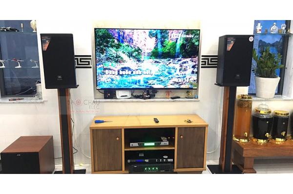 Lắp dàn karaoke cho gia đình anh Hiếu ở Biên Hòa (JBL MTS10, Jamo J12, SAE TX650Q, JBL KX180, BCE UGX12)