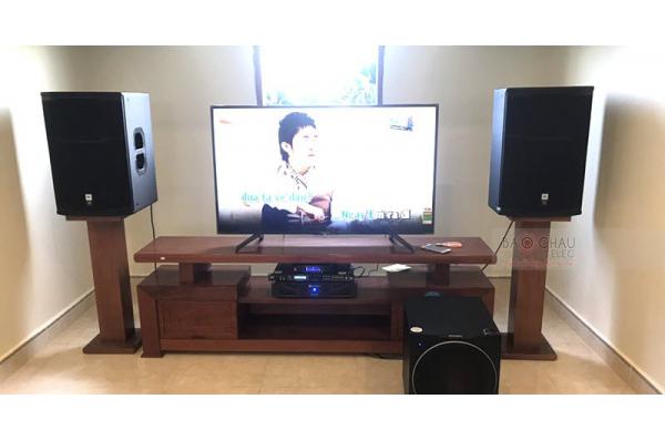 Dàn karaoke cao cấp gia đình chị Duyên ở Thủy Nguyên, Hải Phòng (PRX 415M, Paramax 2000, Crown Xli2500, DP9200+, VM300)