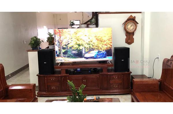 Dàn karaoke gia đình anh Hân ở Lạng Sơn (BIK BSP 412, Jamo J12, BIK VM620A, VM620A, BCE UGX12)