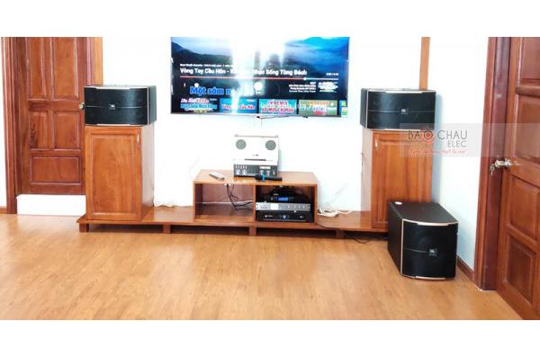 Dàn karaoke gia đình anh Hưởng ở Quận 2, HCM (Pasion 12, Pasion 12SP, KVS700, K9800 New, JBL VM300)