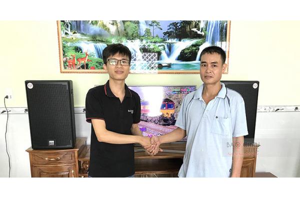 Dàn karaoke gia đình anh Khởi ở Thuận An, Bình Dương (Alto AT2000, Jamo J12, BIK VM620A, X5 Plus, BCE UGX12)