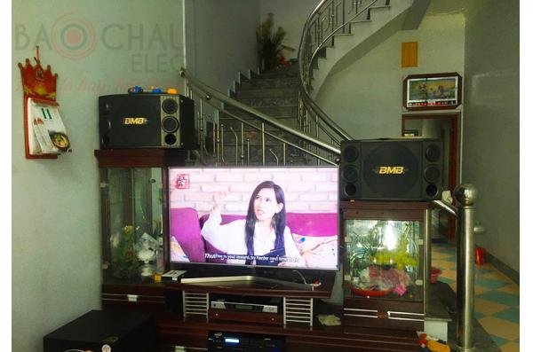 Dàn karaoke gia đình anh Văn Anh tại Bắc Giang (BMB 2000SE, VM620A, X5 Plus, Paramax 1000, UGX12)