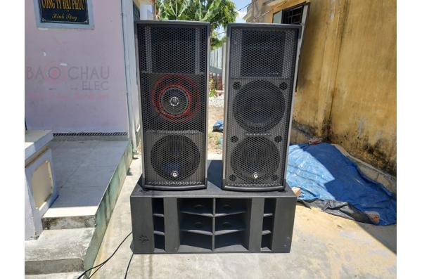 Dàn âm thanh hội trường của anh Thảo tại Quảng Nam (Pro 2.5, Pro 2.3, TS315, VF218, PQM13,...)