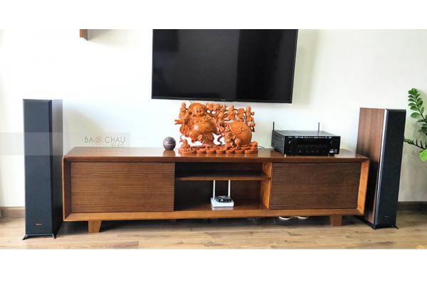 Dàn nghe nhạc gia đình anh Cường ở Từ Liêm, Hà Nội (Klipsch RP5000F, Denon DRA-800H)