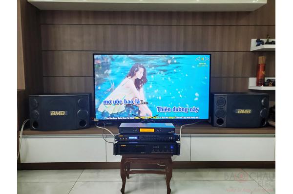 Lắp đặt dàn karaoke cho Chú Mẫn tại Bình Tân – TP HCM (BMB 2000SE, BIK VM840A, BPR-8500, UGX12 Plus)