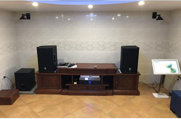 Dàn karaoke của gia đình anh Sáu tại HN (JBL PRX 412M, Crown Xli 2500, AAP K8900 New)