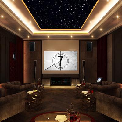 Thiết kế phòng chiếu phim gia đình tại Vinhome