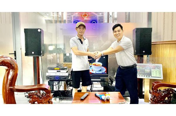 Dàn karaoke cao cấp gia đình chú Minh ở Tam Hiệp (RCF Cmax 4112, Crown Xli3500, AAP K9800, UGX12 Plus Luxury)