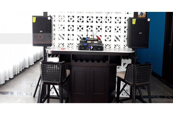 Dàn karaoke gia đình anh Đồng ở Sầm Sơn, Thanh Hóa (Domus DP6120, AAP TD8004, DSP-9000, BCE U900)