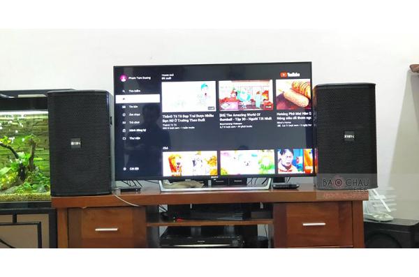 Dàn karaoke gia đình anh Dương ở Ngoại Giao Đoàn, HN (BIK BSP 410, Bksound DKA 8500)