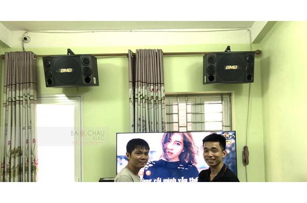 Dàn karaoke gia đình anh Phan ở Tiên Du, Bắc Ninh (BMB 2000SE, Famousound 3206, X5 Plus, Alto TS312, BCE UGX12)