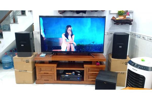 Dàn karaoke gia đình anh Phong ở Bình Chánh, HCM (BIK BSP 410, R120SW, BIK VM620A, BJJ-U100)