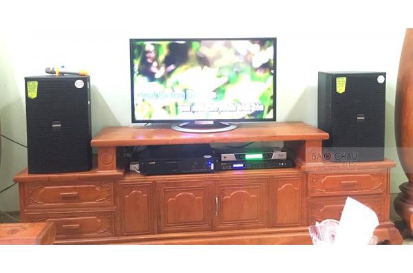 Dàn karaoke gia đình anh Phú ở Bắc Giang (Domus DP6120, BIK VM620A, BPR-8500, BCE UGX12)