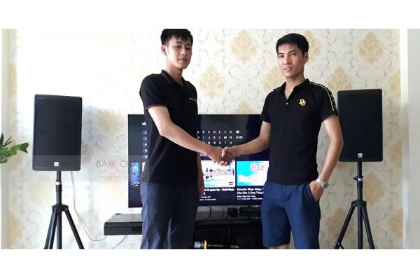 Dàn karaoke gia đình anh Thuận ở An Dương, Hải Phòng (Alto AT1000, BIK BJ-A88, BCE U900)