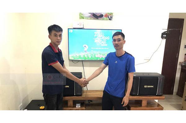 Dàn karaoke gia đình anh Tuệ ở Từ Liêm, Hà Nội (BIK 968, Alto TX212, BIK VM620A, DSP-9000, UGX12 Luxury)