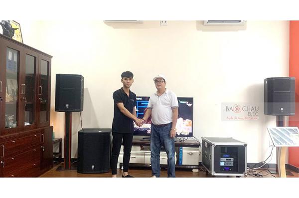 Dàn karaoke gia đình chị Vân ở Quận 9, HCM (PRX 415M, PRX418S, AAP TD8004, AAP K9800, JBL VM300, Plus 4TB, ViệtKTV 22 inch)